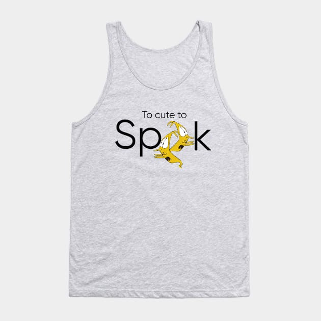 to cute to spook Tank Top by Lins-penseeltje